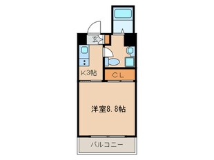 グランデ浅間町の物件間取画像